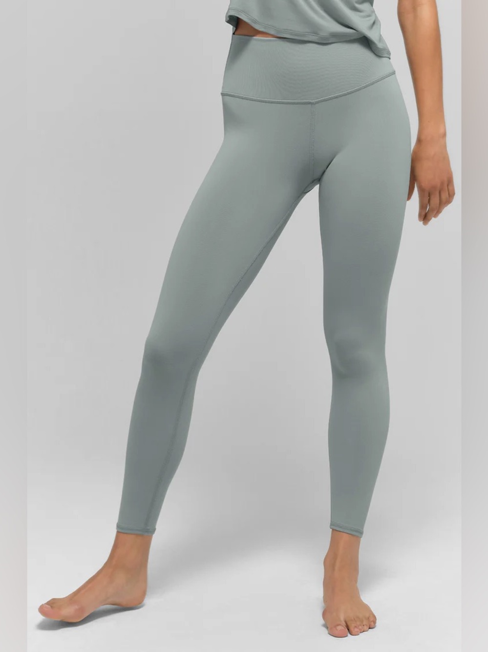 Alo 7/8 High-Waist Airbrush Legging Lunar Grey